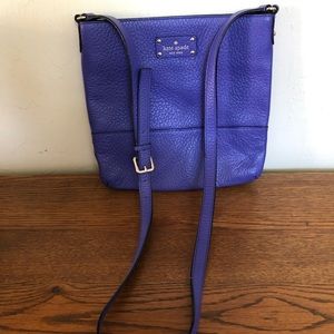 Kate Spade New York Purple Leather Bag